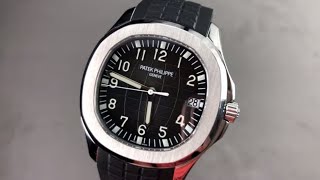 Patek Philippe Aquanaut 5167A001 Patek Philippe Watch Review [upl. by Heber]