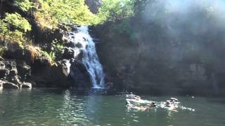 LOST2014 Waimea Falls Kate amp Sawyers Waterfall LOST [upl. by Brunell644]