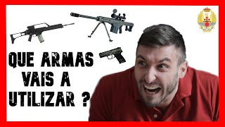 ARMAMENTO MILITAR  Las 7 principales ARMAS del Ejercito Español 🔫 [upl. by Ramsdell]