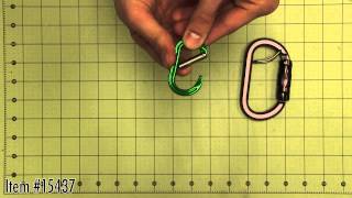 DMM XSRE Miniature Carabiner  TreeStuffcom 360 View [upl. by Arodal]