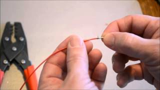 012 MOLEX amp OPEN BARREL PIN CRIMPING Video 2 [upl. by Nywrad]