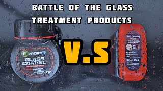 Exoformas Hydro 3 Glass Coating VS Glass Cleaning Board [upl. by Crofoot]