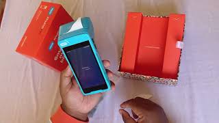 Unpacking Khumo Yoco Print Card Payment Machine [upl. by Cailean13]