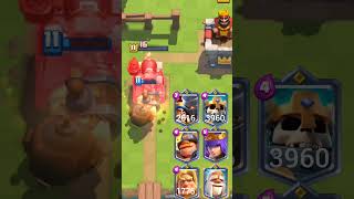 Cannoneer vs all champions damage clashroyale cannoneer gaming [upl. by Koy]