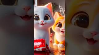 What happened to the kittens Mother 🥹 cat kitten catstory catlover [upl. by Ahsilaf]