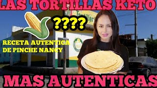 TORTILLAS KETO DE MAIZ  LAS MAS AUTENTICAS DE TODO EL YOUTUBE RECETAS MEXICANAS CETOGÉNICA [upl. by Guarino]