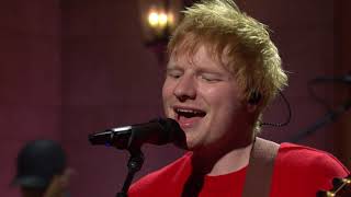 Ed Sheeran  Shivers Live from SNL [upl. by Aralc344]