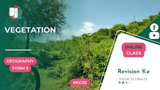 Vegetation  Form 2 Geography  KCSE Revision [upl. by Akinnej]