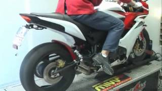 HONDA CBR 600 F 2011 MIVV DOUBLE GUN [upl. by Drew]