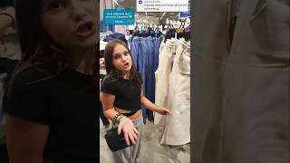 IL CASATIELLO AL PRIMARK STORE🤭 lipsync comedy lol [upl. by Nallak]