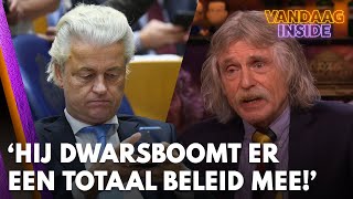 Johan kritisch op Twittergedrag Geert Wilders Hij dwarsboomt er een totaal beleid mee [upl. by Paymar800]