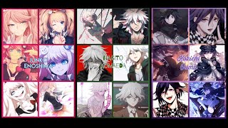 Danganronpa DR1 SDR2 NDRV3 Character Theme Songs [upl. by Aryas]