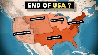 What Would Happen if the US SPLIT Into 5 Countries [upl. by Annoyi]