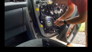 2023 Ford Maverick XLT Speaker Upgrade Part 1  Door Speakers Passenger Door Unedited Video [upl. by Farwell]