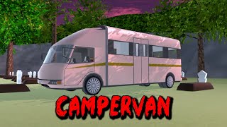 CAMPERVAN  HORROR MOVIE SAKURA SCHOOL SIMULATOR [upl. by Bierman]