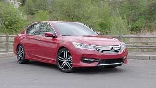 2016 Honda Accord Sport Sensing Review  AutoNation [upl. by Adna]