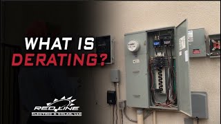 What is Derating Redline Electric amp Solar [upl. by Ilyak]