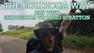 Boudicca Way  Day Two  Shotesham to Nr Long Stratton  Cool Dudes Walking Club [upl. by Areehs387]