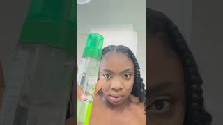 Make Knotless Braids Last Longer  How To Refresh Frizzy Knotless Braids [upl. by Aynotel]