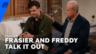 Frasier  Frasier And Freddy Talk It Out S1 E1  Paramount [upl. by Juditha]