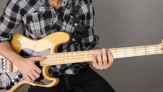 Bass Lesson  How to play quotPOWquot by Larry Graham The Bass Wizard [upl. by Halley]