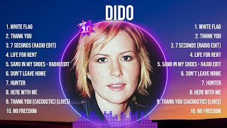 Dido Greatest Hits 2024 Pop Music Mix  Top 10 Hits Of All Time [upl. by Einavoj]