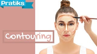 Maquillage  Comment faire un contouring [upl. by Akkinahs]