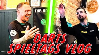 DARTS SPIELTAGS VLOG 🎯 Heimspiel gegen die Pfeileschmeisser 😱🔥  Döner Test bei Yunus Emre [upl. by Annis]