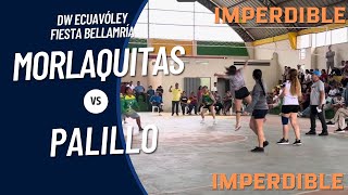 Las morlaquitas 🆚 Palillo  DW Ecuavoley  Bellamaria [upl. by Nicolella]