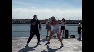 Conor McGregor latest training footage in Puerto Banus Marbella [upl. by Jari]