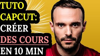 Tuto CAPCUT  Créer des cours de FLE en 10 minutes incroyables [upl. by Rednave]