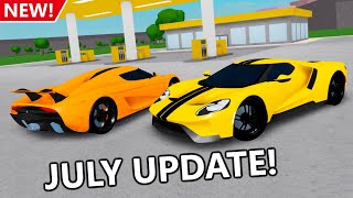 JULY UPDATE  Car Dealership Tycoon ROBLOX [upl. by January]