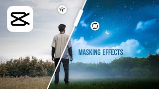 CapCut Tutorial 5 CREATIVE Editing Tricks using MASKS [upl. by Cynara]