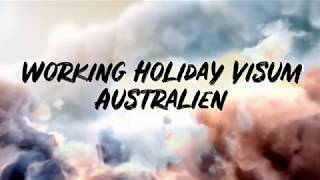 Working Holiday Visum Australien beantragen  Work and Travel Visa Tutorial [upl. by Koloski68]