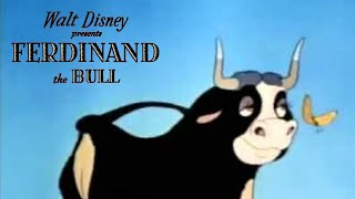 Ferdinand the Bull 1938 Disney Cartoon Short Film  Review [upl. by Brom]