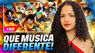 React Mugiwara Trap 👒 One Piece  CHAPÉU DE PALHA [upl. by Kohn13]