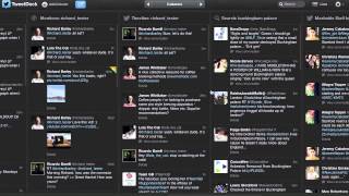 TweetDeck 1 5 Overview [upl. by Ellingston]