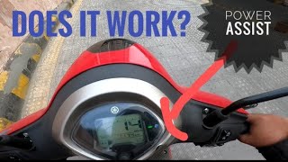 2022 Yamaha Fascino Hybrid POWER ASSIST Review  Does that make it a REAL HYBRID [upl. by Uwkuhceki357]