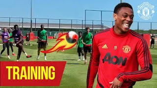 Training  Goals galore in todays 7v7 matches 🔥  Manchester United [upl. by Eldwon]