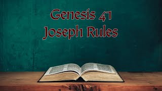 2024922 Genesis 41  Joseph Rules [upl. by Otrebire636]