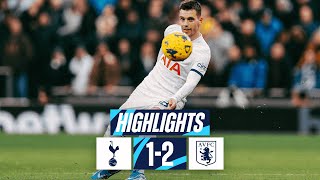 TOTTENHAM HOTSPUR 12 ASTON VILLA  PREMIER LEAGUE HIGHLIGHTS [upl. by Oicirbaf473]