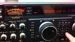 Rádio Cultura AM 1200 KHz  a interferência na banda de radioamadores continua [upl. by Lamont]