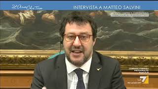 Regolarizzazione degli immigrati Matteo Salvini quotUna sanatoria indiscriminata per 600mila [upl. by Stein]