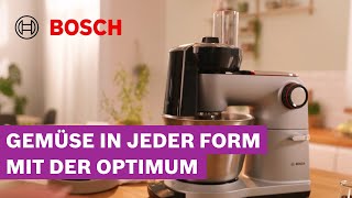 Gemüse in jeder Form VeggieLove Set OptiMUM  Bosch MUM [upl. by Bigod]