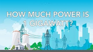 How much power is 1 gigawatt [upl. by Marlea]