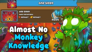 One Sided  Minimum Monkey Knowledge  BTD6 Quest [upl. by Acinad]