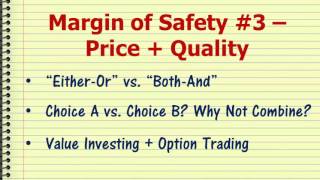 Margin of Safety and Options  3 Ways to Protect Your Portfolio [upl. by Ling880]