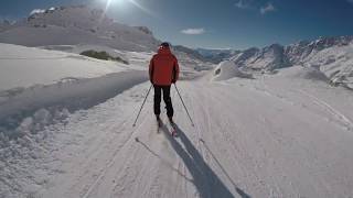 Italy Cervinia Ski Day 2 GoPro5  December 2017  4K [upl. by Runstadler]