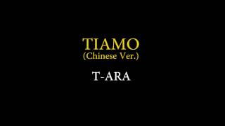 TARA  quotTiamoquot Chinese Ver Only Lyrics [upl. by Aguste]