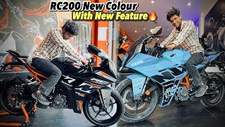 2024 KTM RC200 NEW COLOUR LAUNCHED😍WITH NEW FEATURES amp PRICE🔥 [upl. by Nahum]